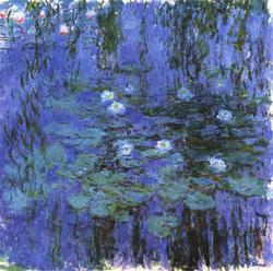 Claude Monet Blue Water Lilies